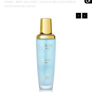 D'OR24K Hydra Fresh Toner - Blue and Gold